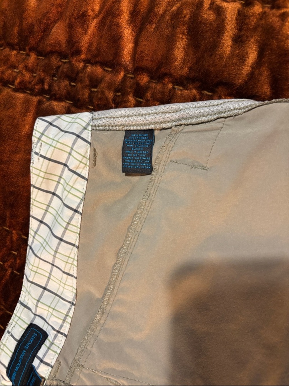 Beige EMS Hybrid Cargo Shorts - Picture 8 of 10